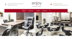 Desktop Screenshot of enjoymoveis.com.br